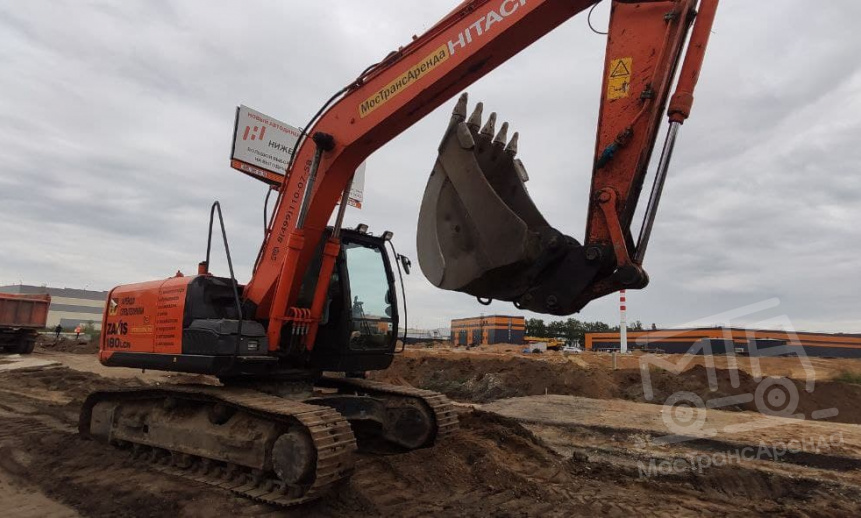Гусеничный экскаватор Hitachi ZX180LCN-5G