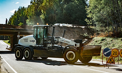 Грейдер Terex TG 200 - 18,5 тонны