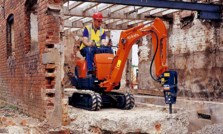 Мини-экскаватор Kubota K008-5