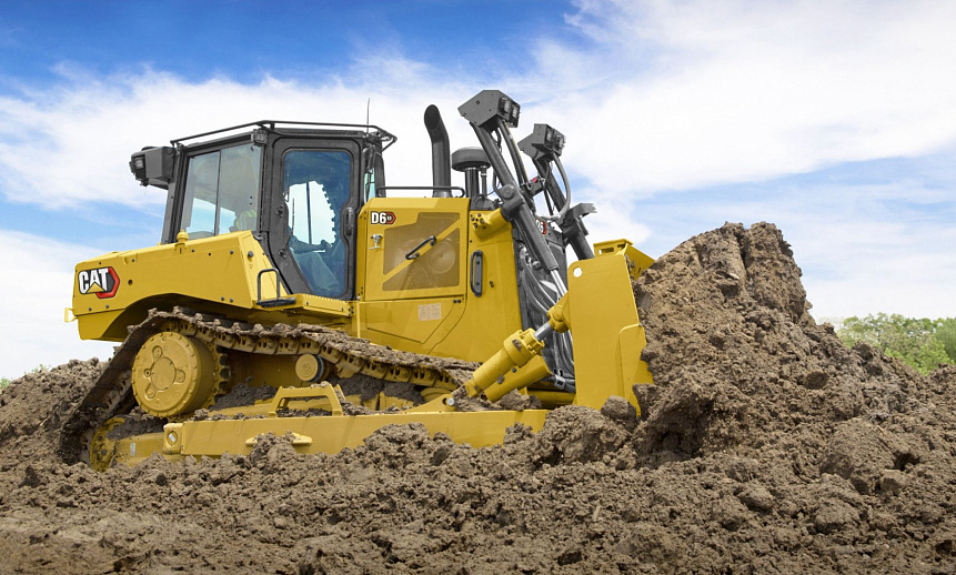 Бульдозер Cat D6 XE