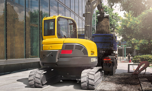 Мини-экскаватор Volvo ECR88 Plus