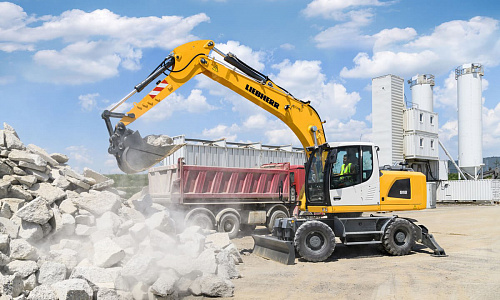 Колесный экскаватор Liebherr A 918 Litronic