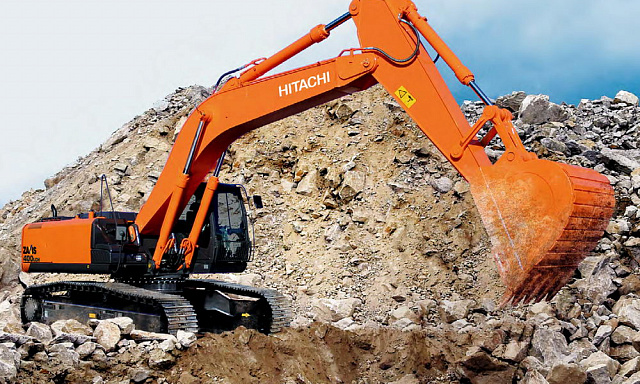 Гусеничный экскаватор Hitachi ZX400LCH-5G