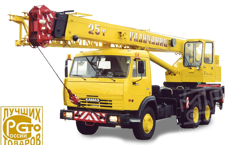Автокран Галичанин - 25 тонн
