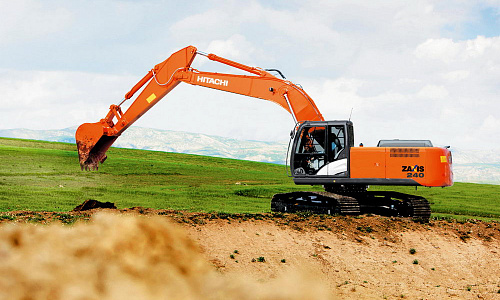 Гусеничный экскаватор Hitachi ZX240-5G