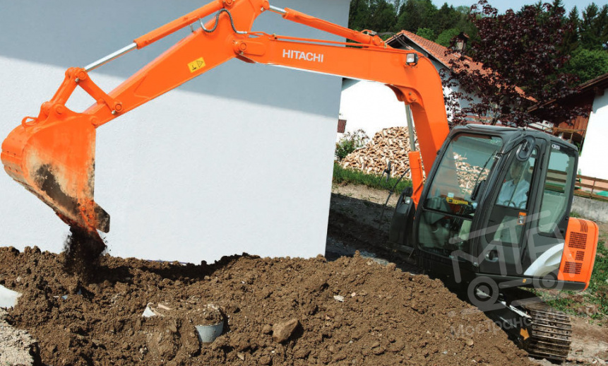 Гусеничный экскаватор Hitachi ZX70-5G