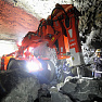 Гидромолот BR2577 на горной добыче