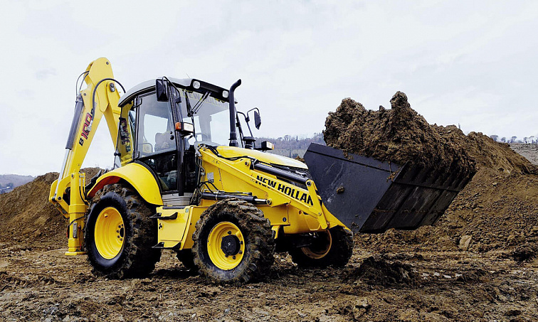 Экскаватор-погрузчик New Holland B100B