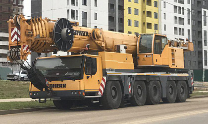 Автокран Liebherr LTM-1200 - 200 тонн
