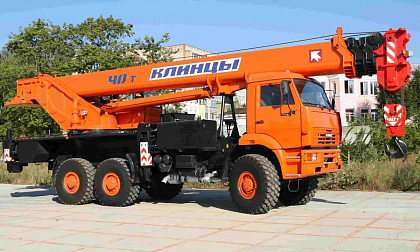 Автокран Клинцы - 40 тонн