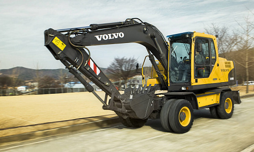 Колесный экскаватор Volvo EW145B Prime