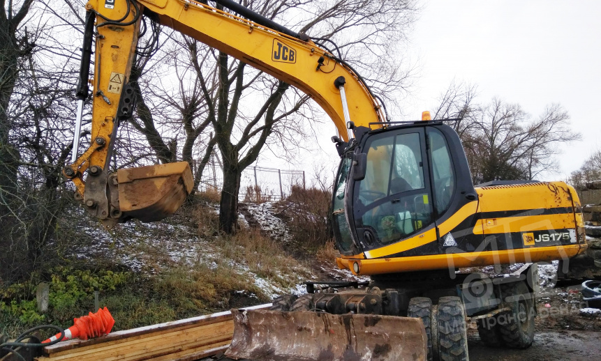 Колесный экскаватор JCB JS 175W