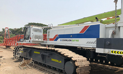 Гусеничный кран Zoomlion QUY 160