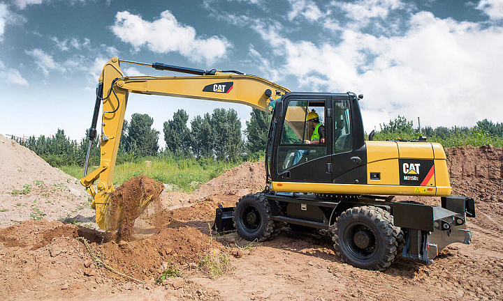 Колесный экскаватор CAT M315D2