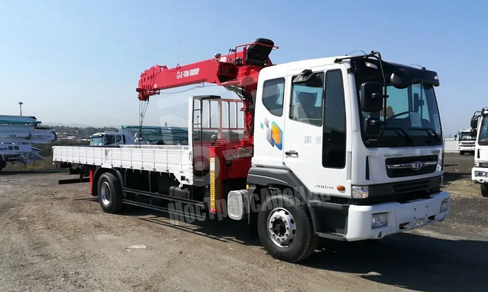 Манипулятор Daewoo, стрела 8 тонн, борт 8 тонн