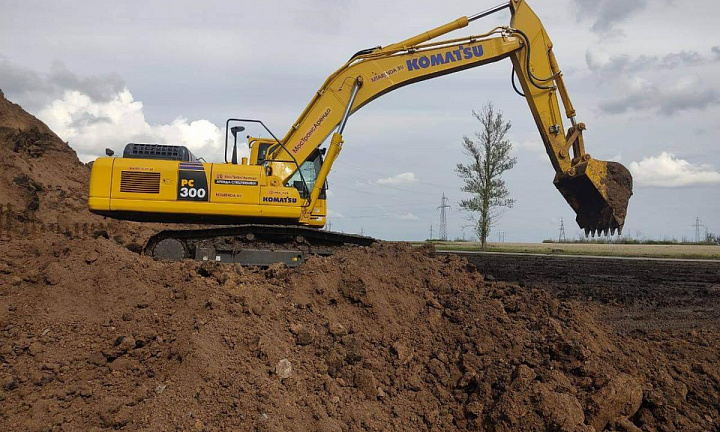 Гусеничный экскаватор Komatsu PC300