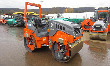 Тротуарный каток Hamm HD 14 VV - 4,5 тонн