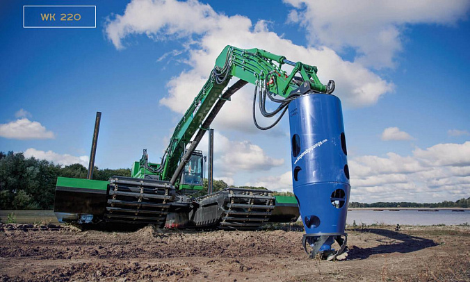 Плавающий экскаватор Waterking WK 220