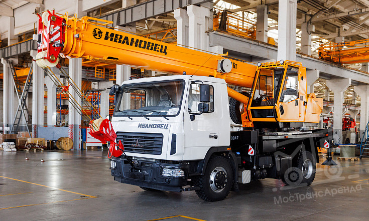 Автокран Ивановец КС-35715 - 16 тонн