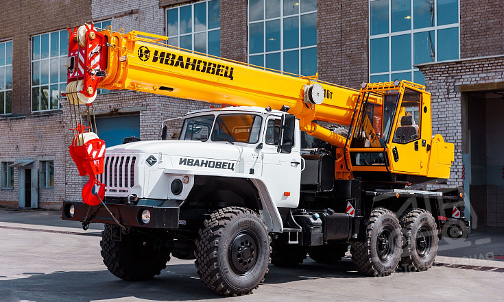 Автокран Ивановец КС-35714 - 16 тонн