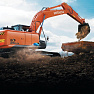 Эксклюзивно для России - гидравлический экскаватор Hitachi ZX210LCN-5A