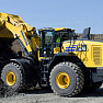 Корпорация Komatsu продемонстрировала новую модель фронтального погрузчика тяжелой категории