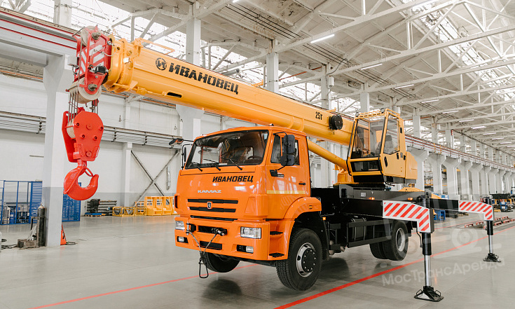 Автокран Ивановец КС-45717К-4В 23м - 25 тонн